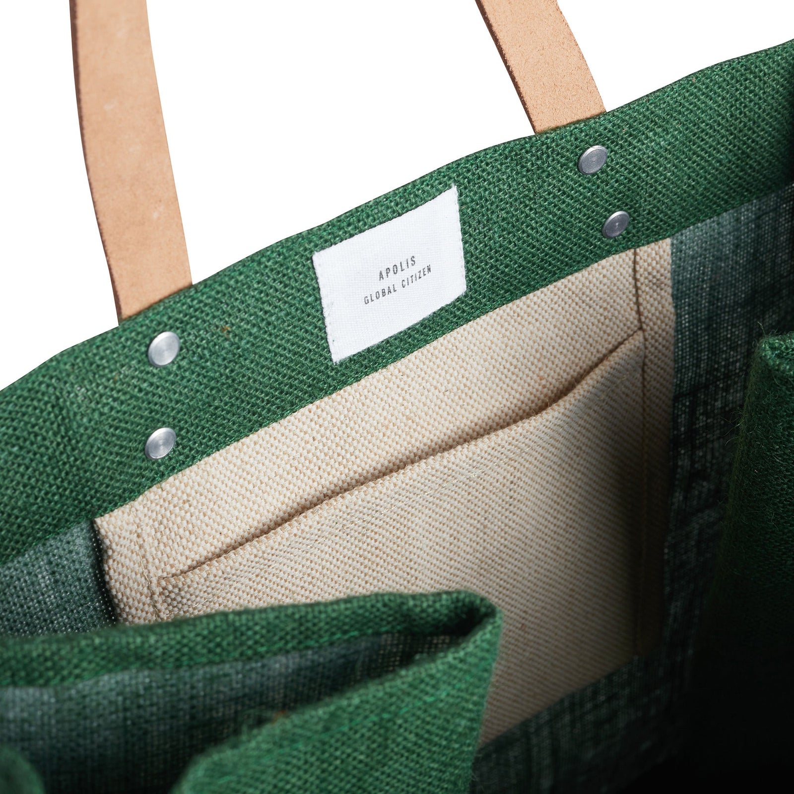 Customized Market Bag in Field Green - Wholesale